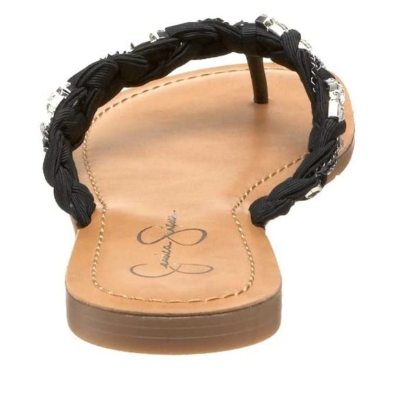 Jessica Simpson "Jacqui" Sandal (BLK) - Picture 5 of 7
